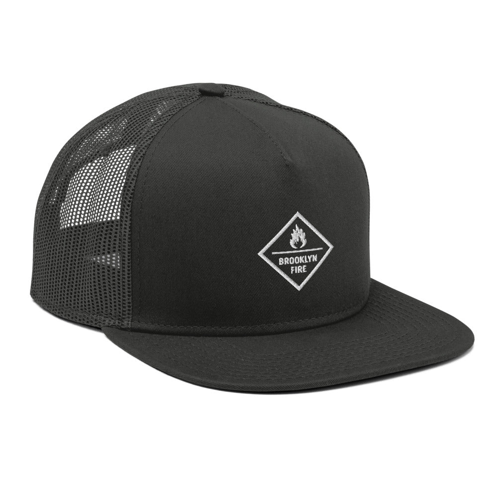 Brooklyn Fire Mesh Back Snapback - BeExtra! Apparel & More