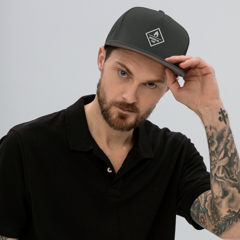 Brooklyn Fire Mesh Back Snapback - BeExtra! Apparel & More