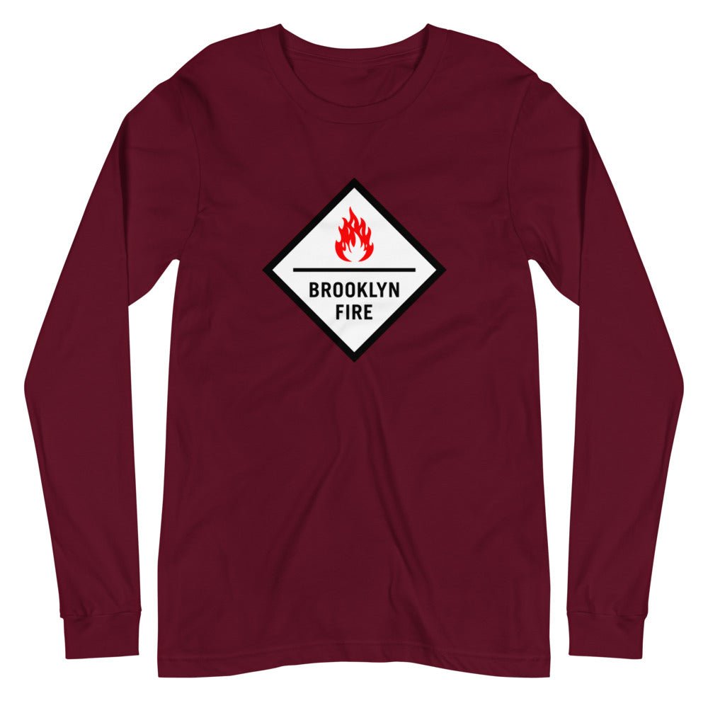 Brooklyn Fire Unisex Long Sleeve Tee - BeExtra! Apparel & More