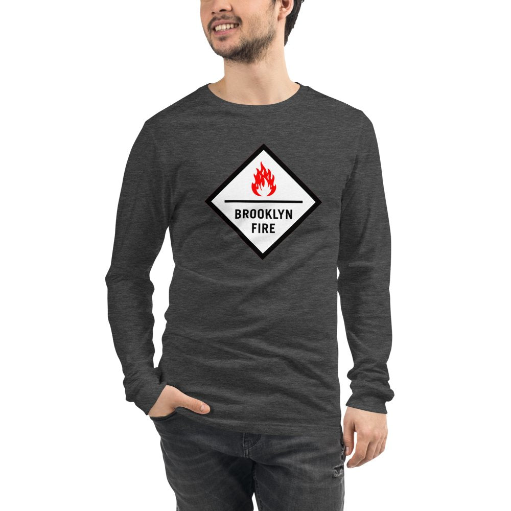 Brooklyn Fire Unisex Long Sleeve Tee - BeExtra! Apparel & More