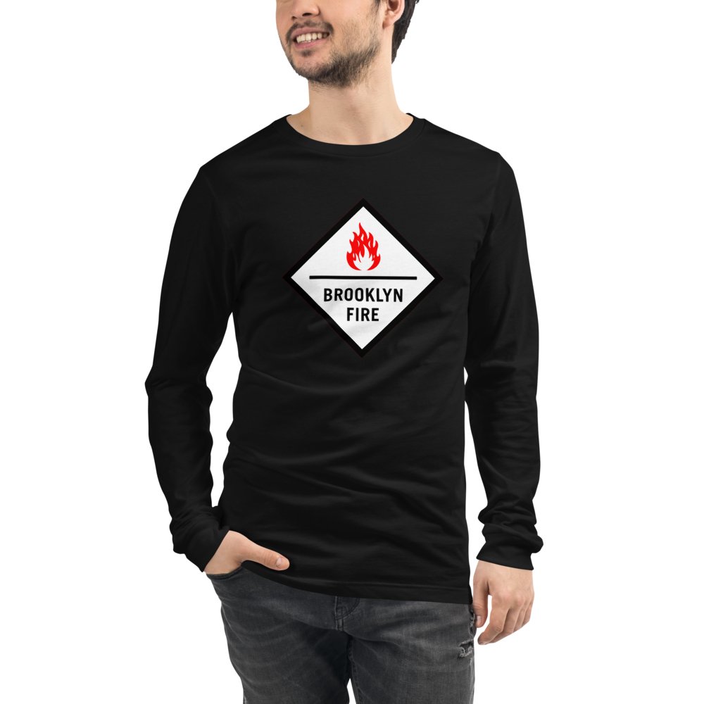 Brooklyn Fire Unisex Long Sleeve Tee - BeExtra! Apparel & More