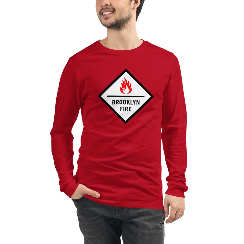 Brooklyn Fire Unisex Long Sleeve Tee - BeExtra! Apparel & More