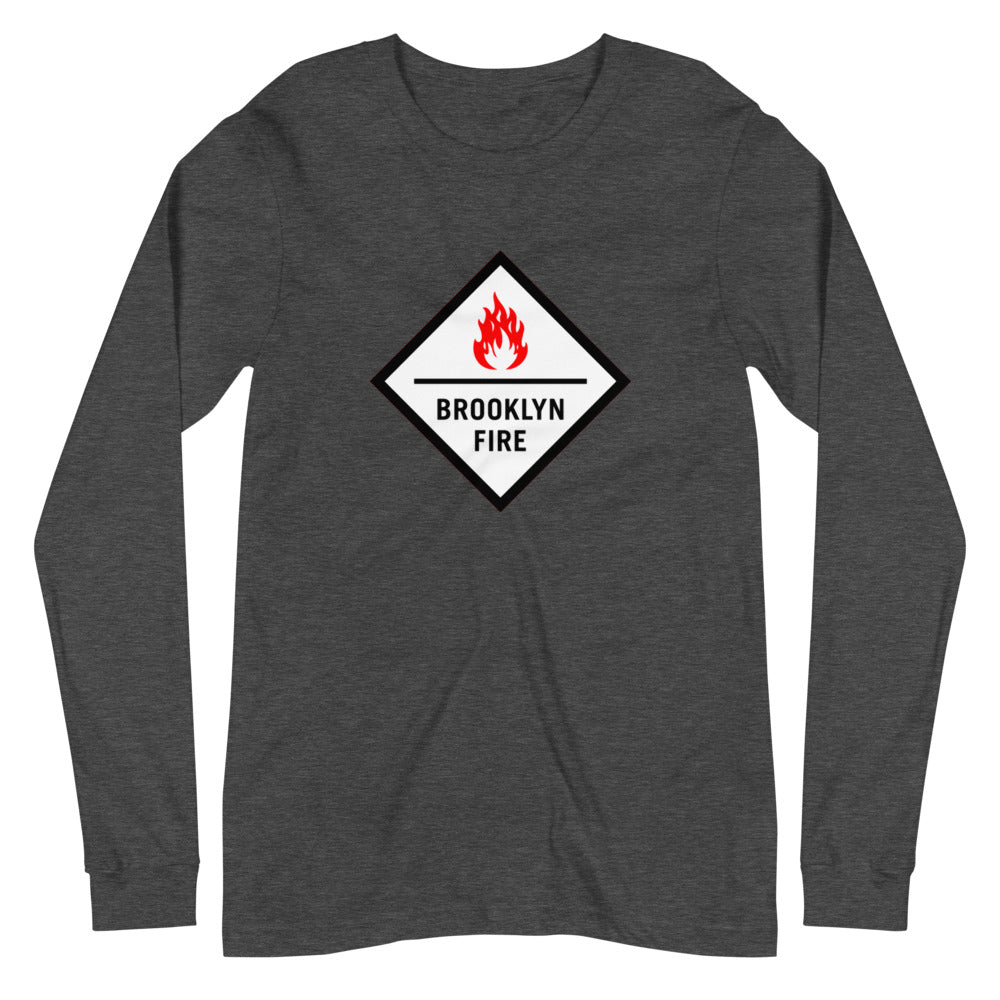Brooklyn Fire Unisex Long Sleeve Tee - BeExtra! Apparel & More