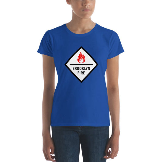 Brooklyn Fire Women's Fitting T-shirt - BeExtra! Apparel & More