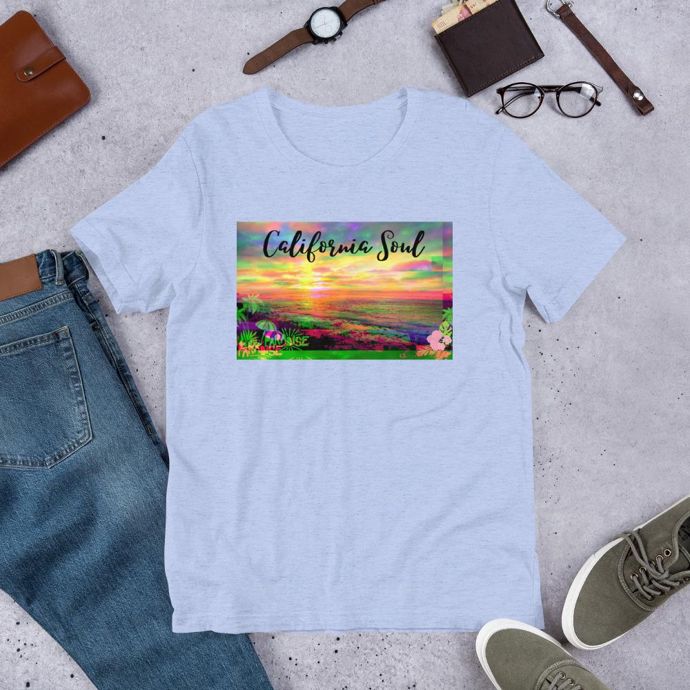 California Soul Short-Sleeve Unisex T-Shirt - BeExtra! Apparel & More