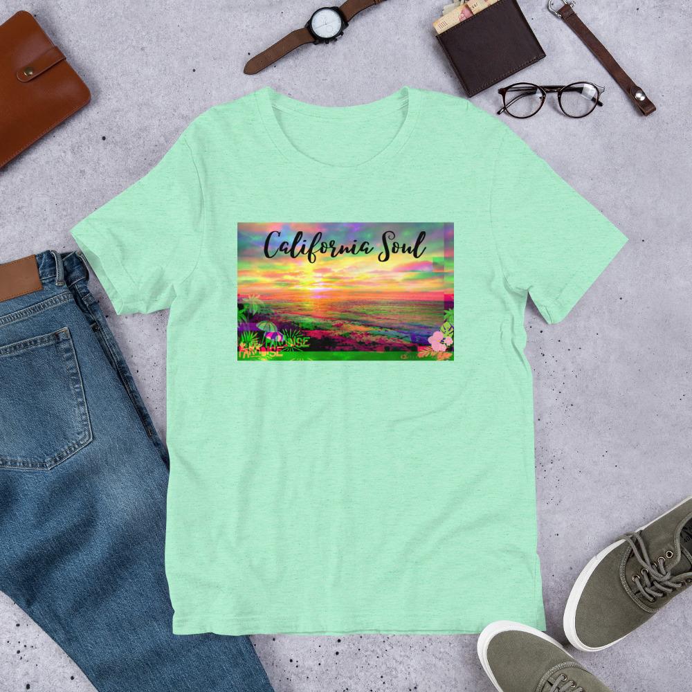 California Soul Short-Sleeve Unisex T-Shirt - BeExtra! Apparel & More