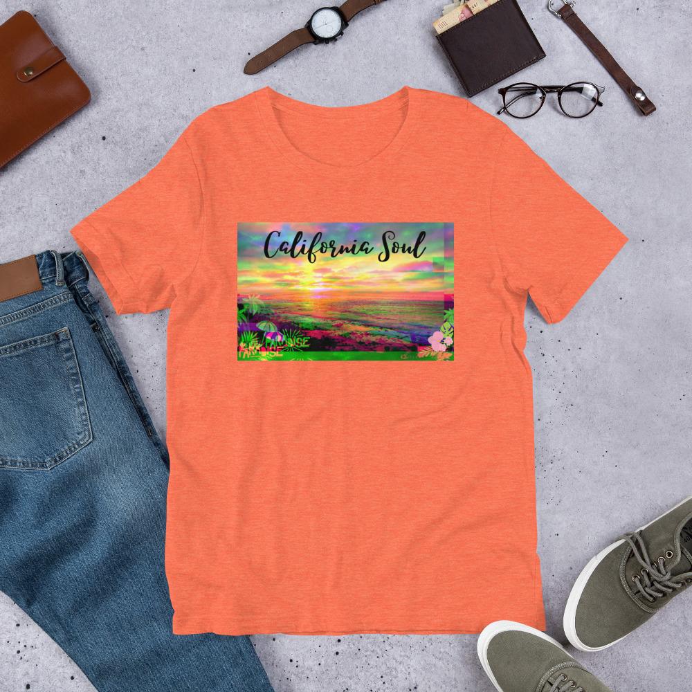 California Soul Short-Sleeve Unisex T-Shirt - BeExtra! Apparel & More
