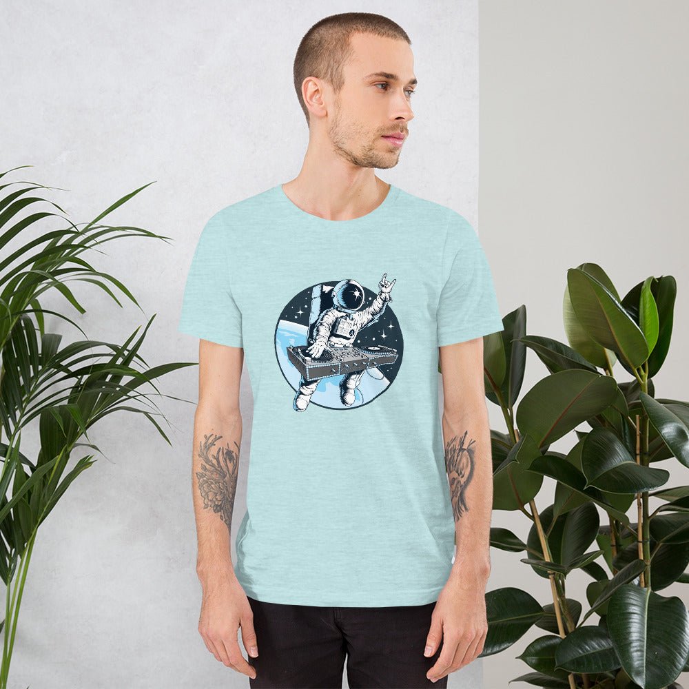 Disco Astronaut Short-Sleeve Unisex T-Shirt - BeExtra! Apparel & More