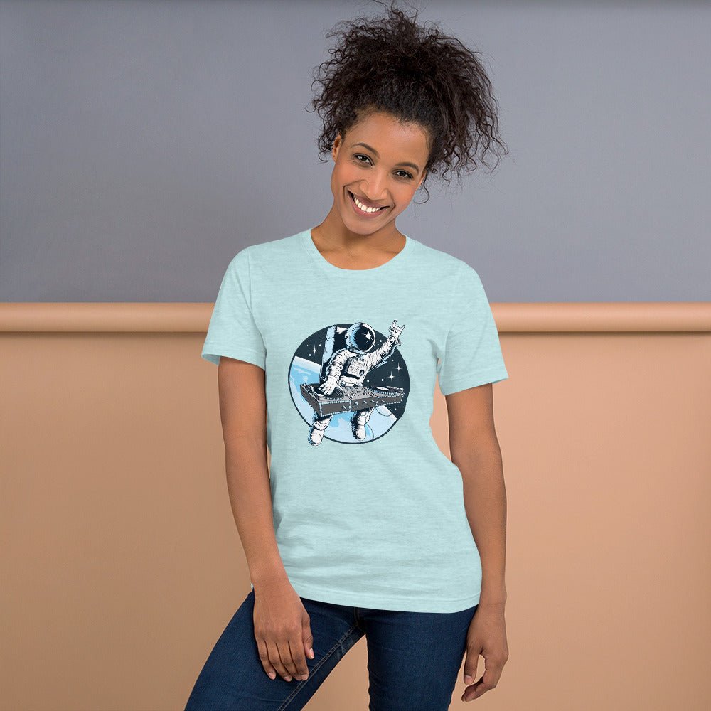 Disco Astronaut Short-Sleeve Unisex T-Shirt - BeExtra! Apparel & More