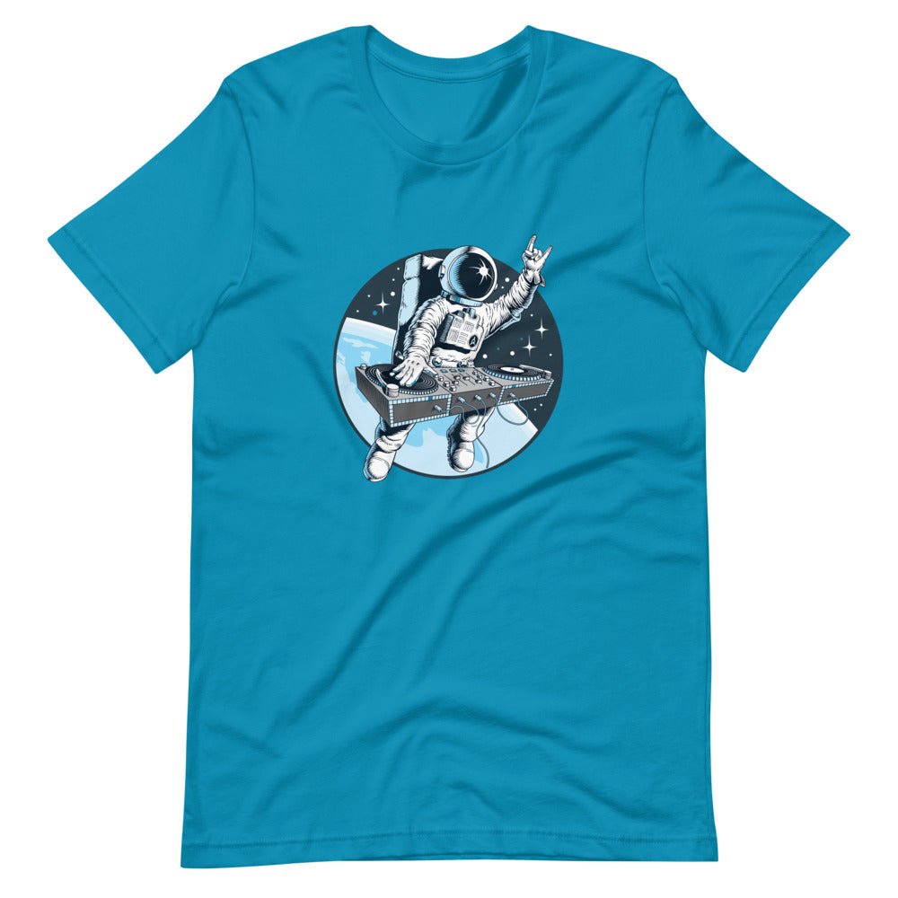Disco Astronaut Short-Sleeve Unisex T-Shirt - BeExtra! Apparel & More