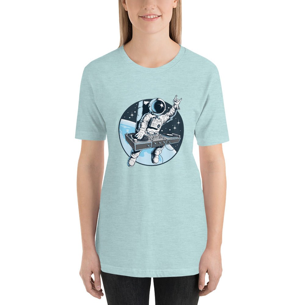 Disco Astronaut Short-Sleeve Unisex T-Shirt - BeExtra! Apparel & More