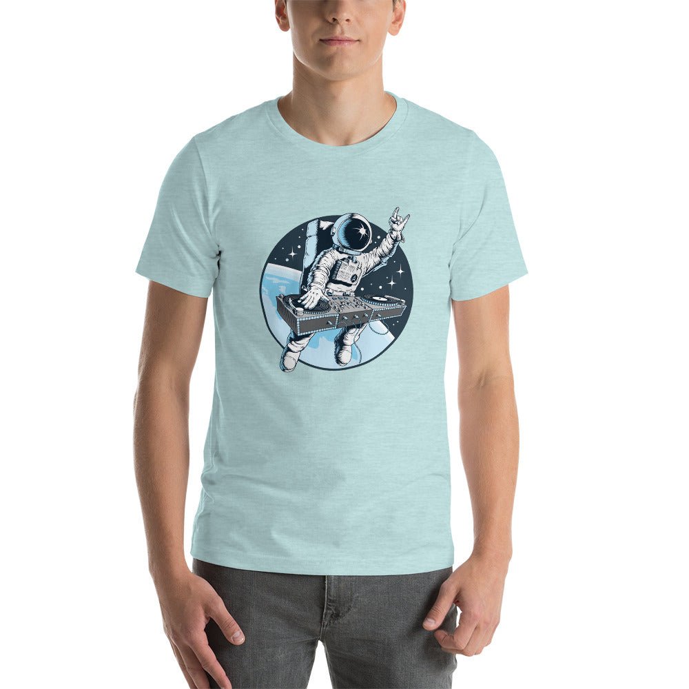 Disco Astronaut Short-Sleeve Unisex T-Shirt - BeExtra! Apparel & More