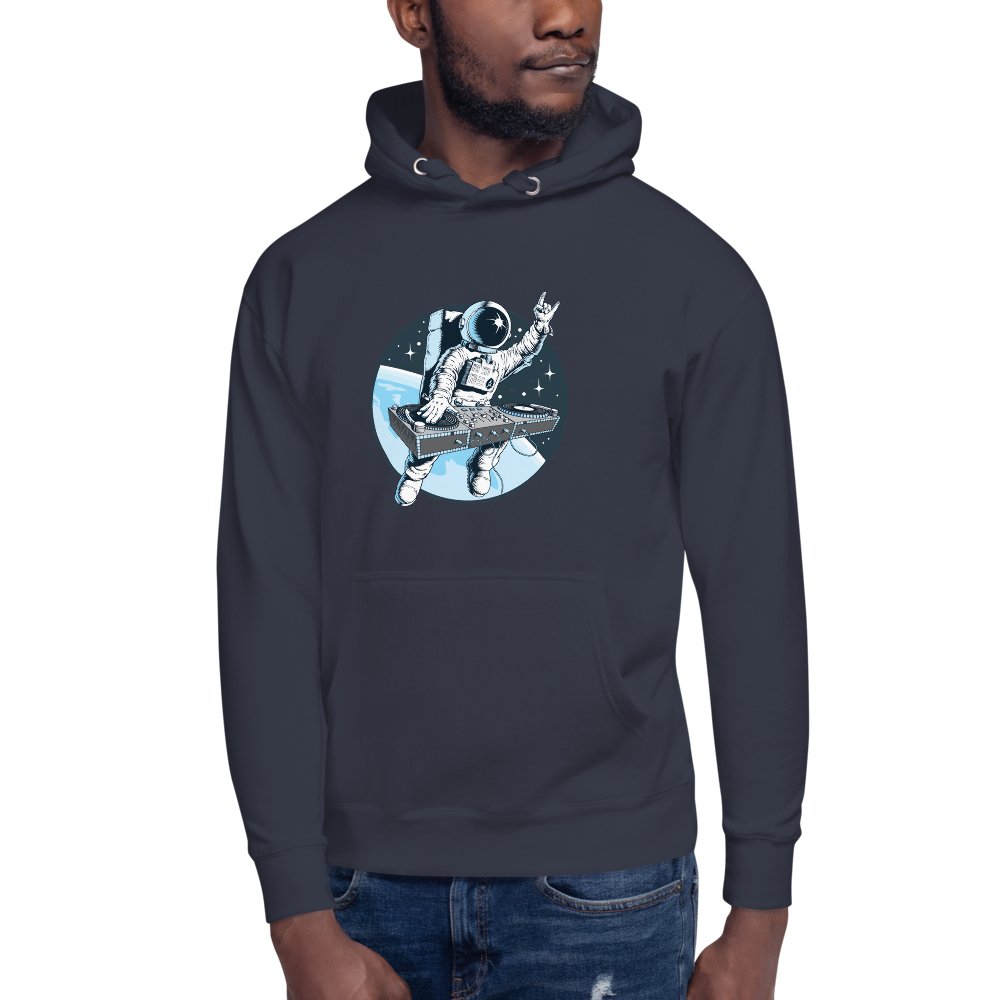 Disco Astronaut Unisex Hoodie - BeExtra! Apparel & More