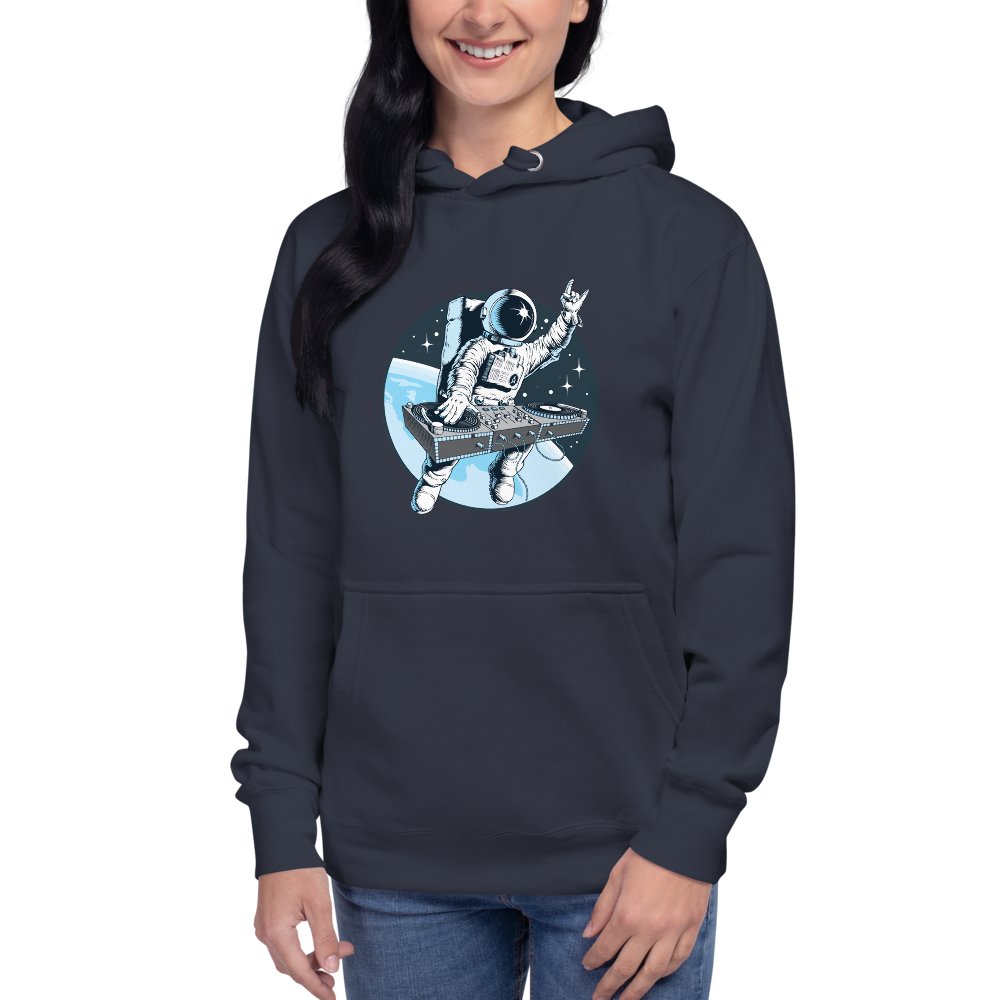 Disco Astronaut Unisex Hoodie - BeExtra! Apparel & More