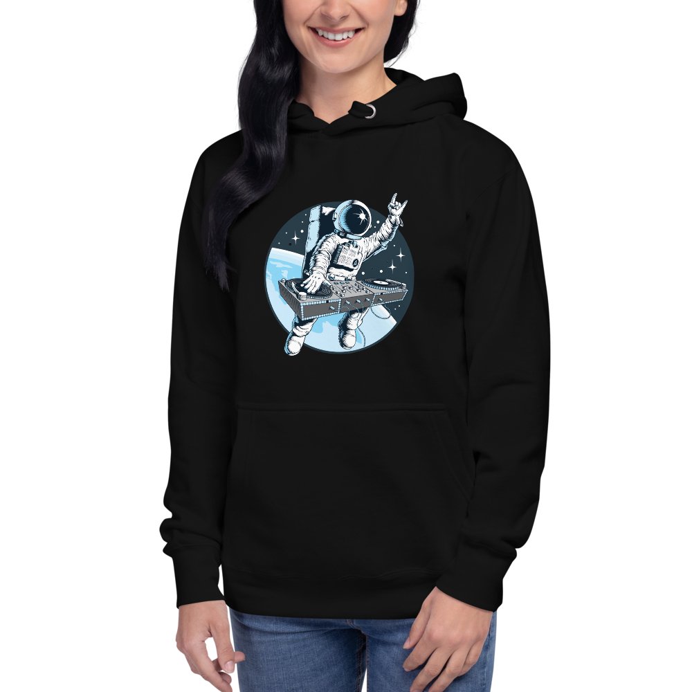 Disco Astronaut Unisex Hoodie - BeExtra! Apparel & More