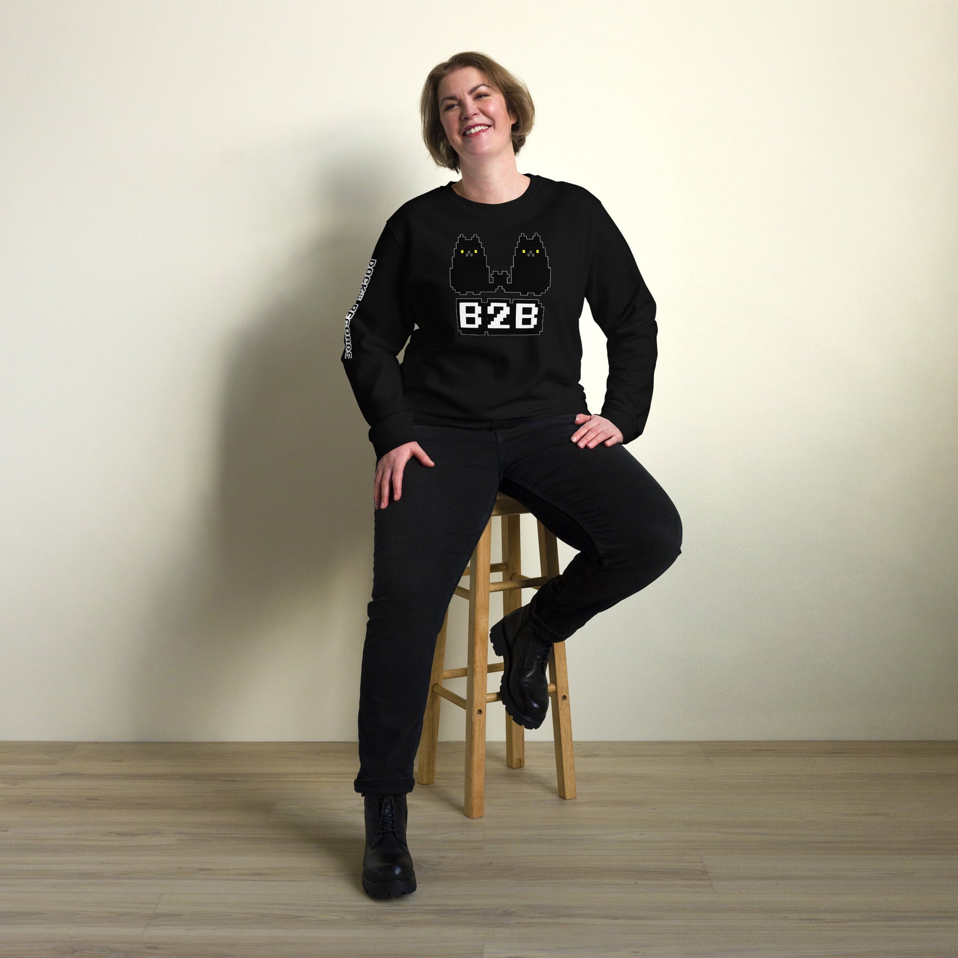 Docka Records B2B Unisex Organic Sweatshirt - BeExtra! Apparel & More