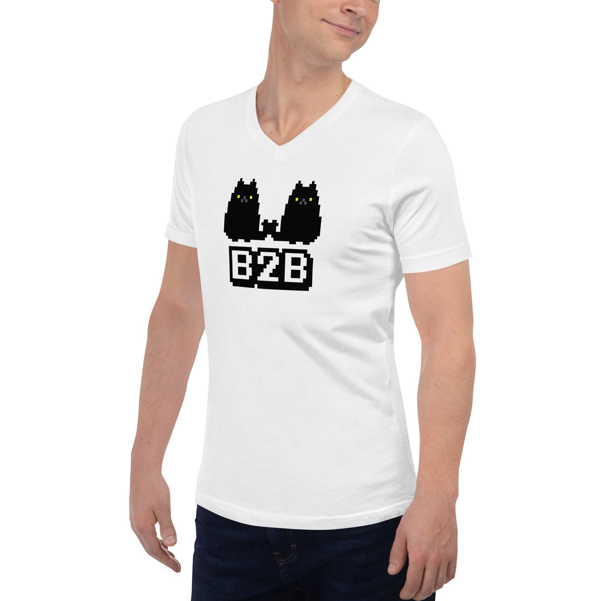 Docka Records B2B Unisex V-Neck T-Shirt - BeExtra! Apparel & More