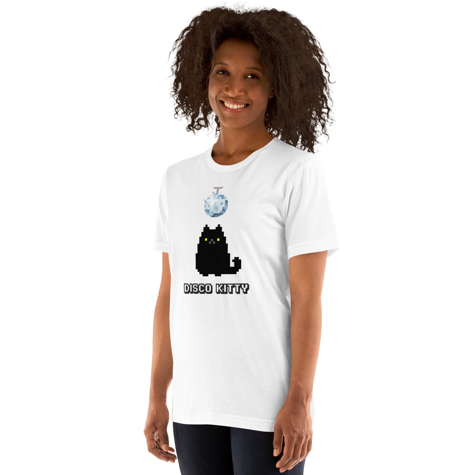 Docka Records Disco Kitty Unisex T-shirt - BeExtra! Apparel & More