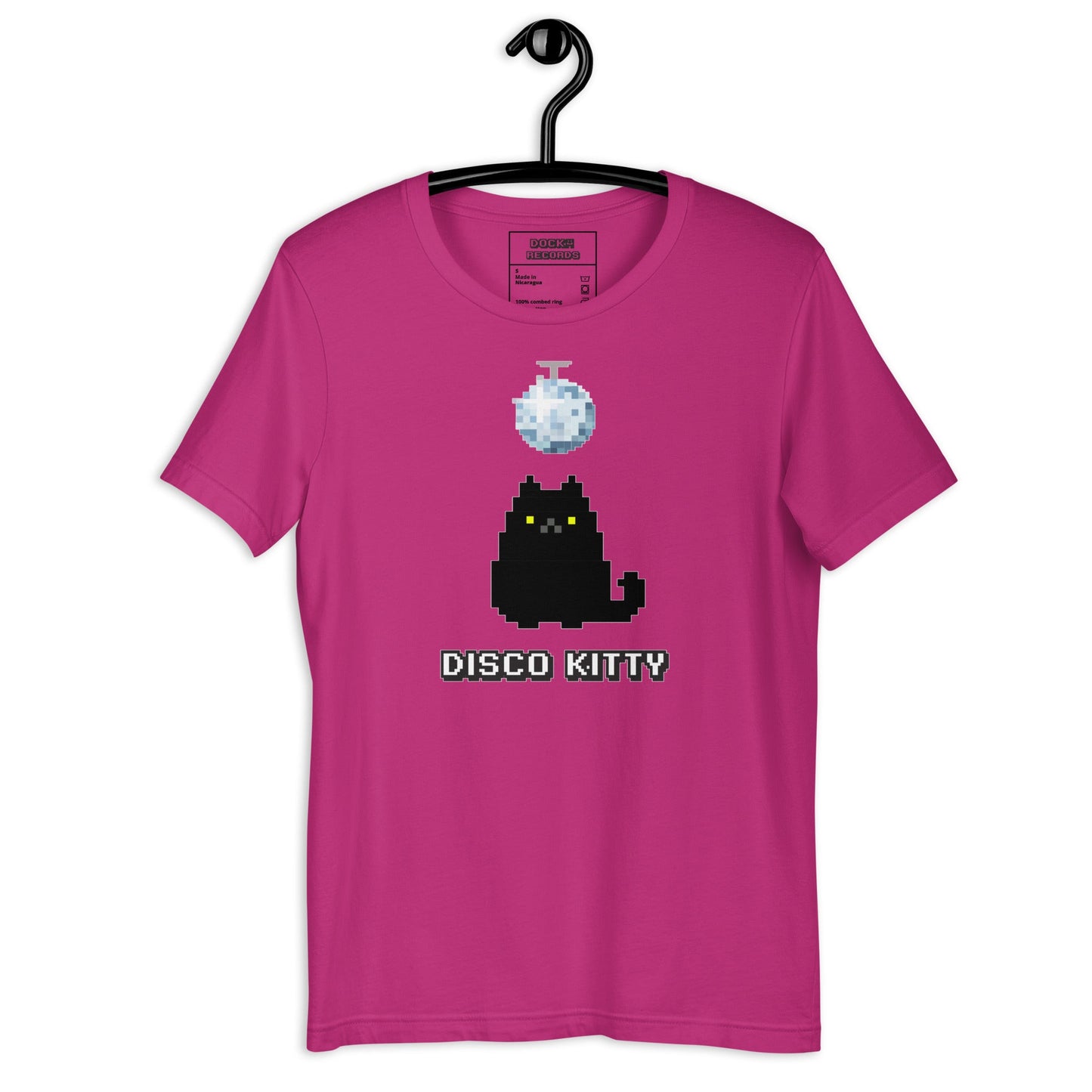 Docka Records Disco Kitty Unisex T-shirt - BeExtra! Apparel & More