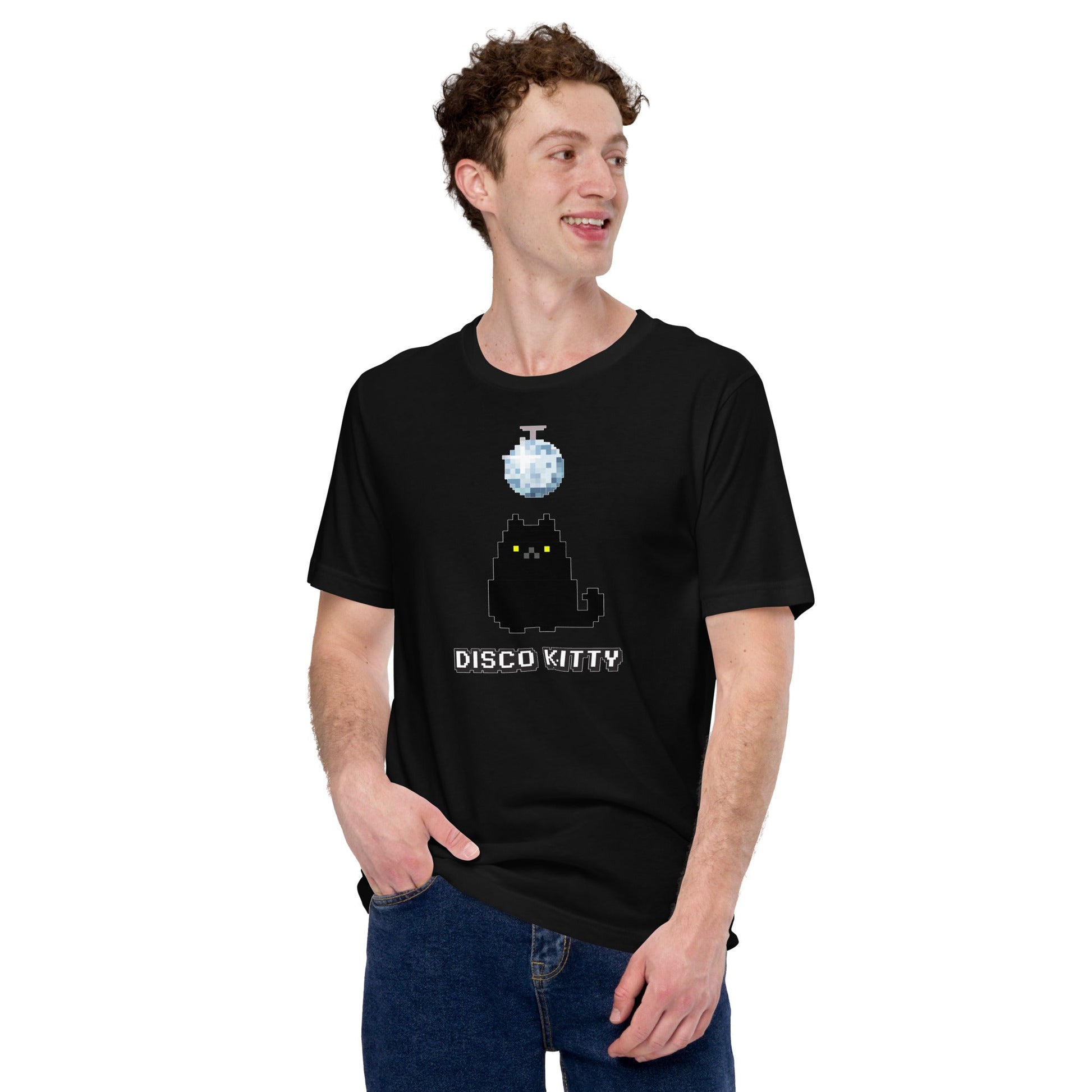 Docka Records Disco Kitty Unisex T-shirt - BeExtra! Apparel & More