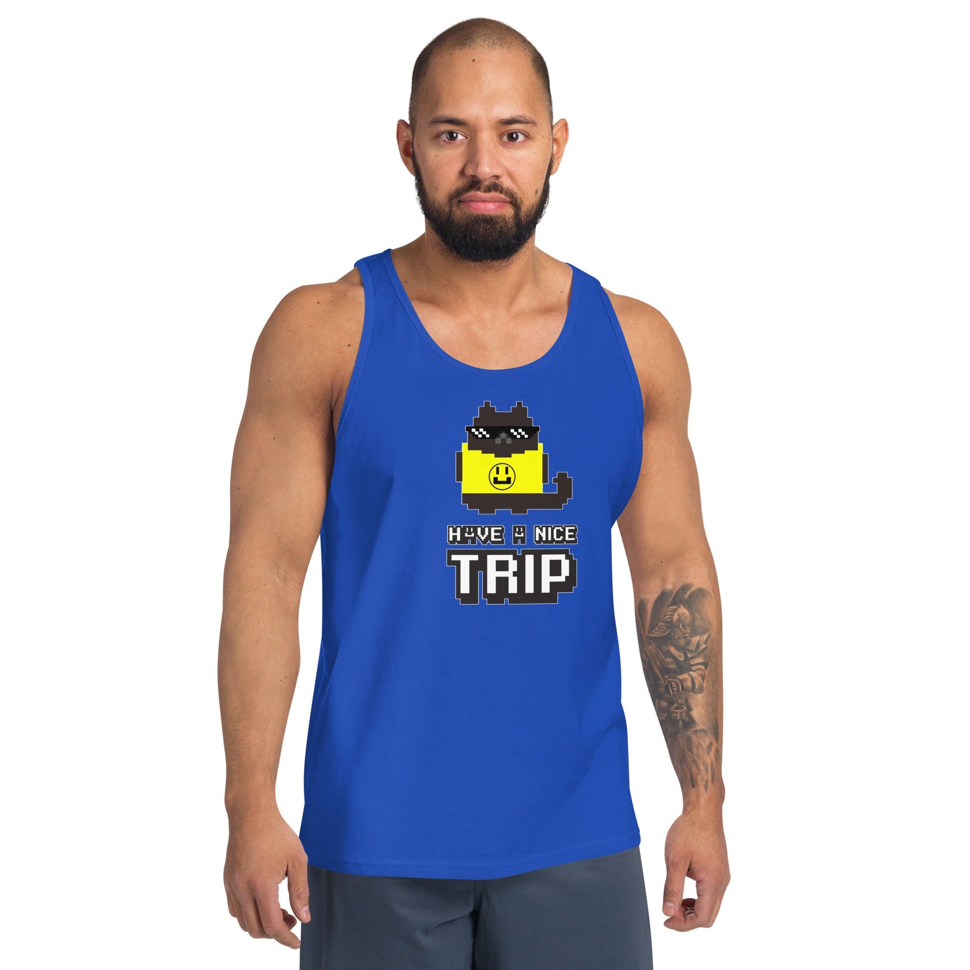 Docka Records Have a Nice Trip Unisex Tank Top - BeExtra! Apparel & More