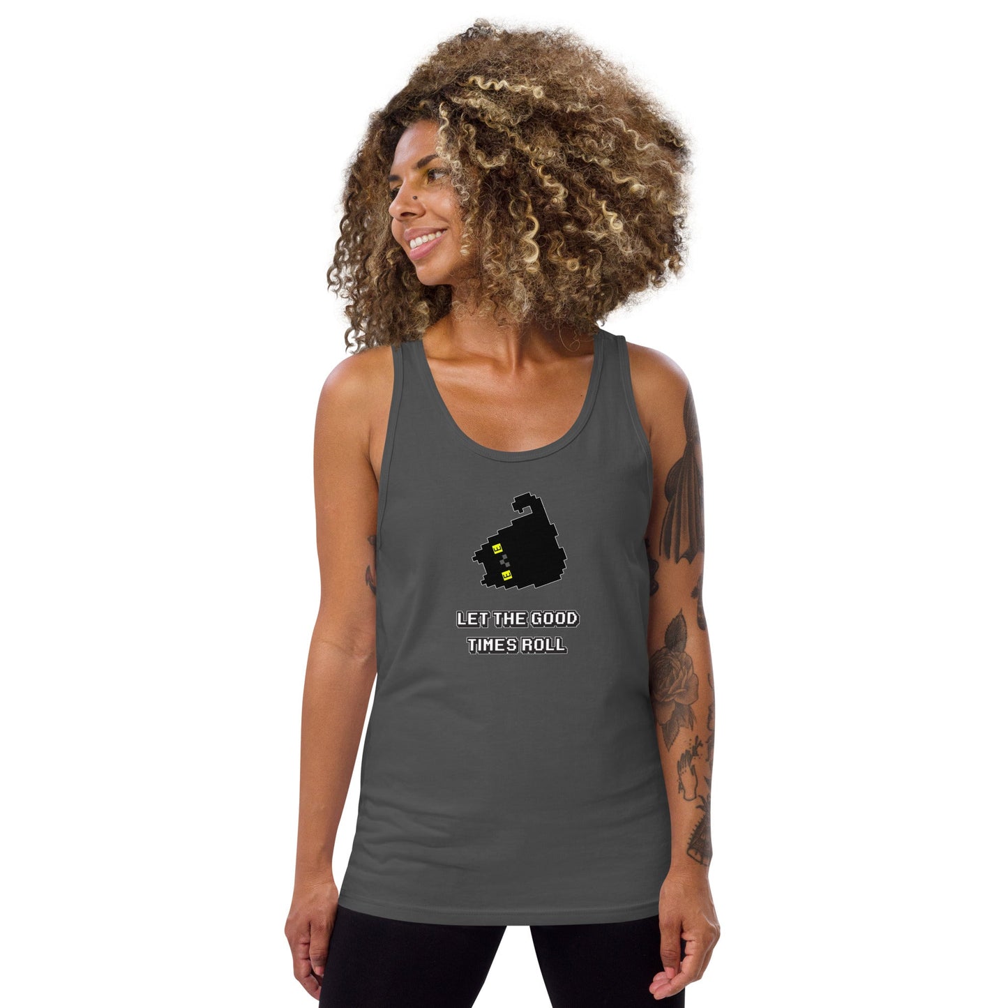 Docka Records Let the Good Times Roll Unisex Tank Top - BeExtra! Apparel & More