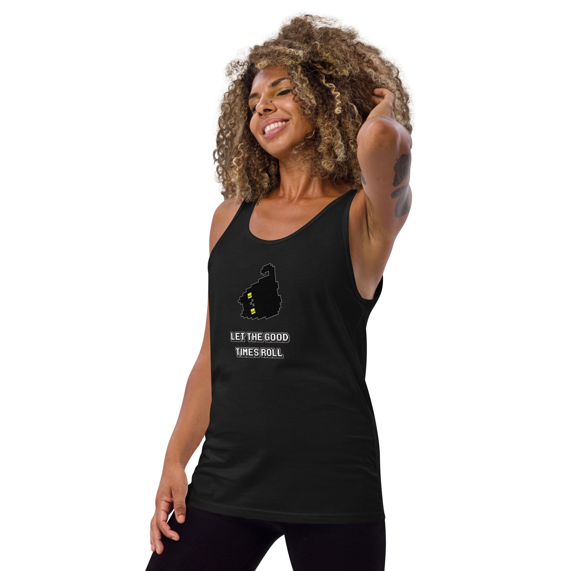 Docka Records Let the Good Times Roll Unisex Tank Top - BeExtra! Apparel & More