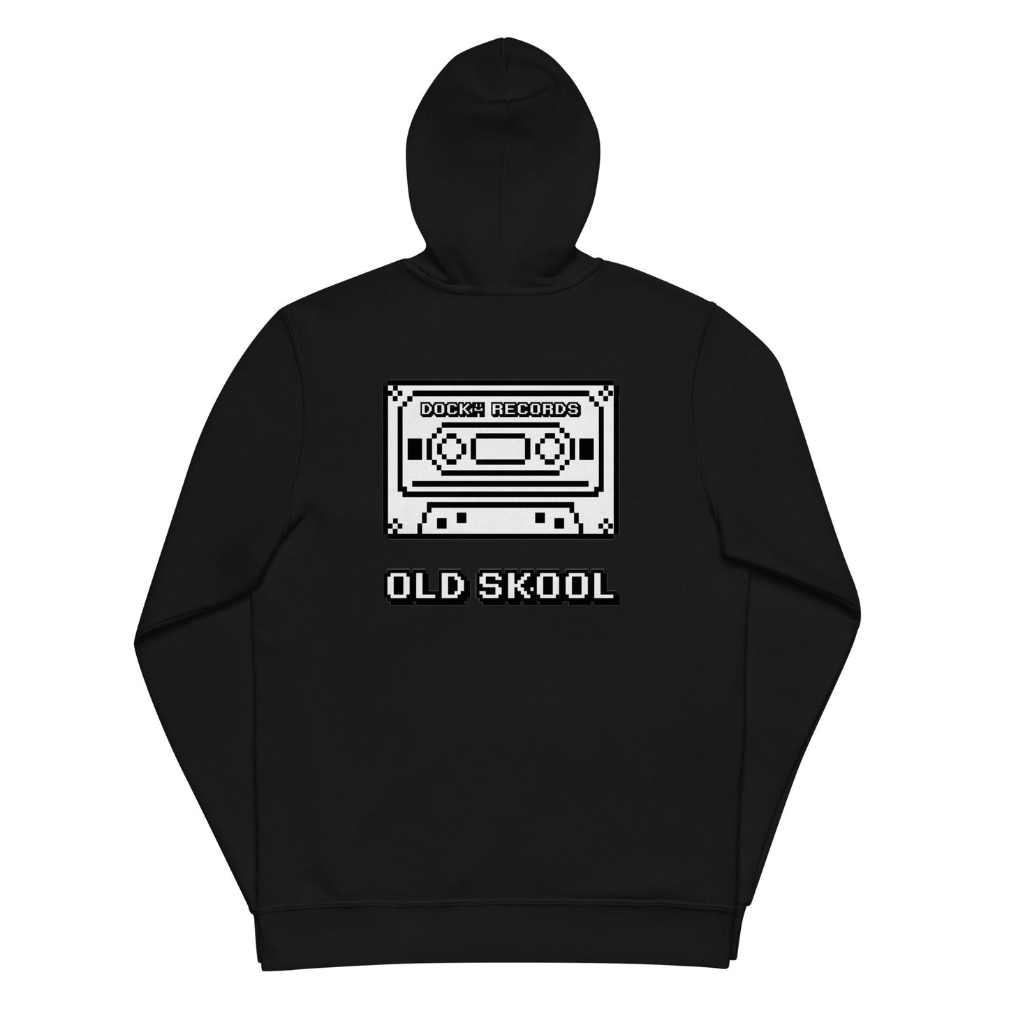Docka Records Old Skool Unisex Basic Zip Hoodie - BeExtra! Apparel & More