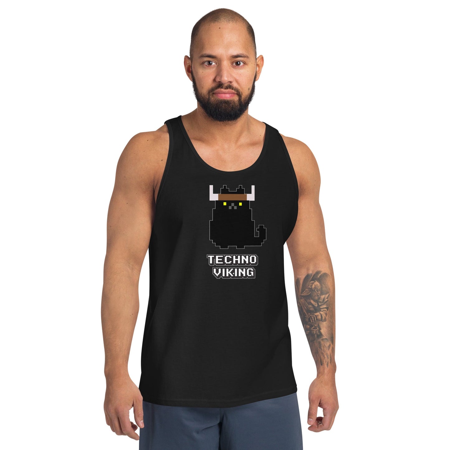 Docka Records Techno Viking Unisex Tank Top - BeExtra! Apparel & More