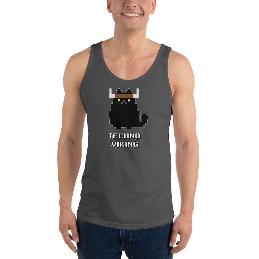 Docka Records Techno Viking Unisex Tank Top - BeExtra! Apparel & More