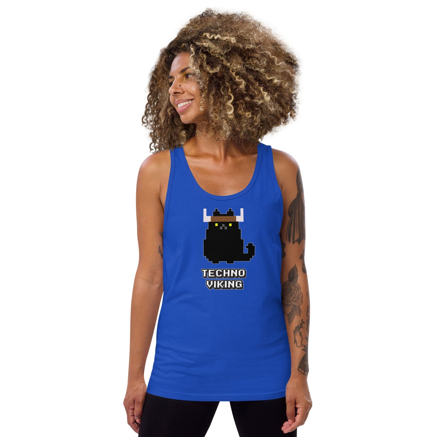 Docka Records Techno Viking Unisex Tank Top - BeExtra! Apparel & More