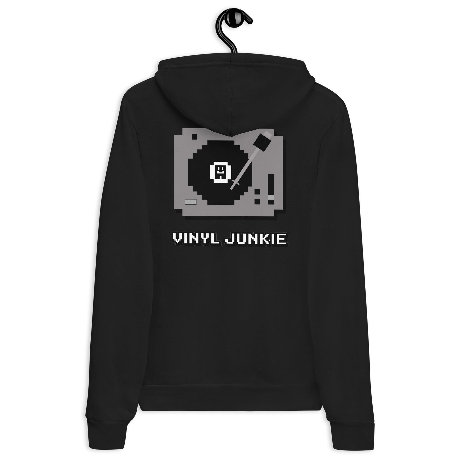 Docka Records Vinyl Junkie Unisex Hoodie - BeExtra! Apparel & More