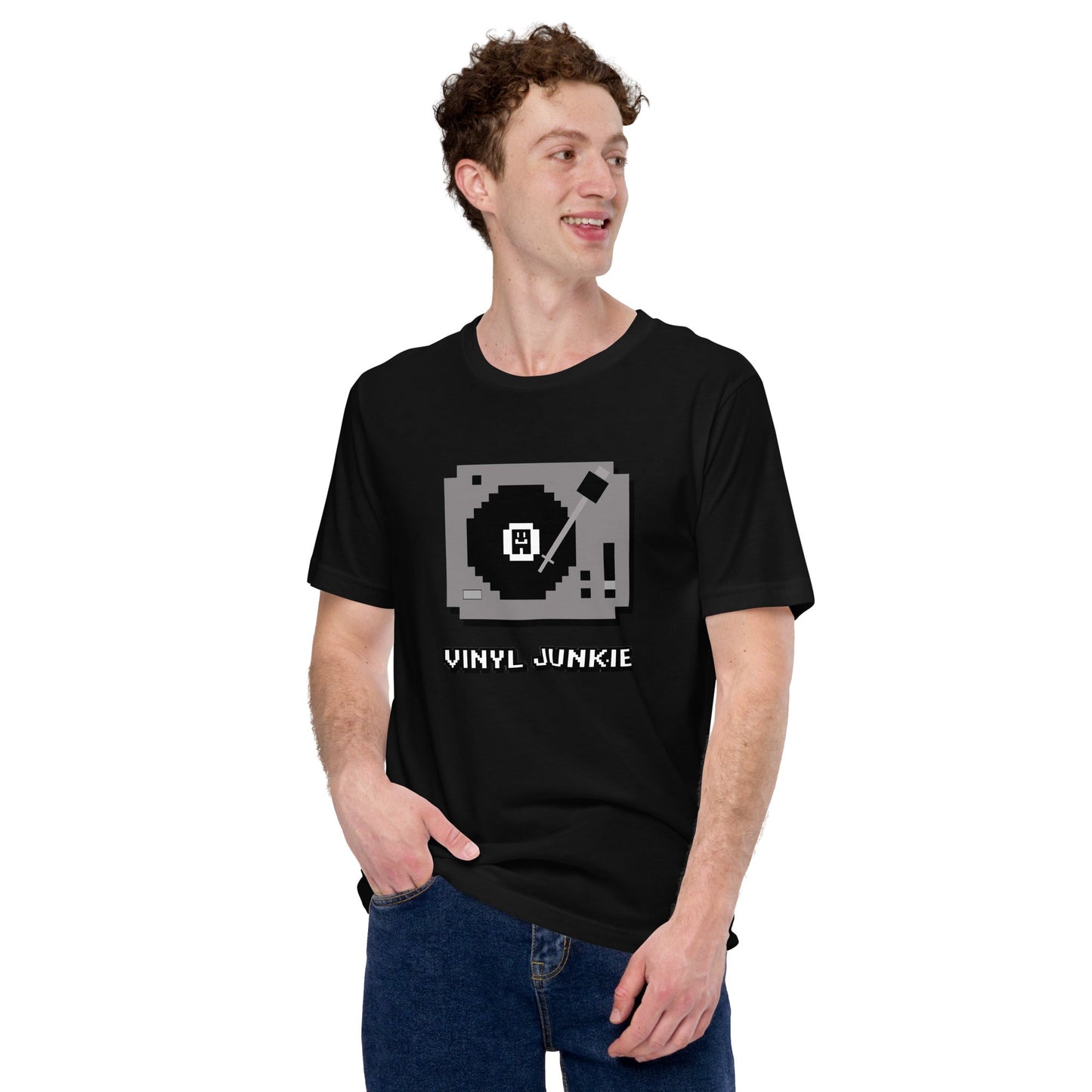 Docka Records Vinyl Junkie Unisex T-shirt - BeExtra! Apparel & More