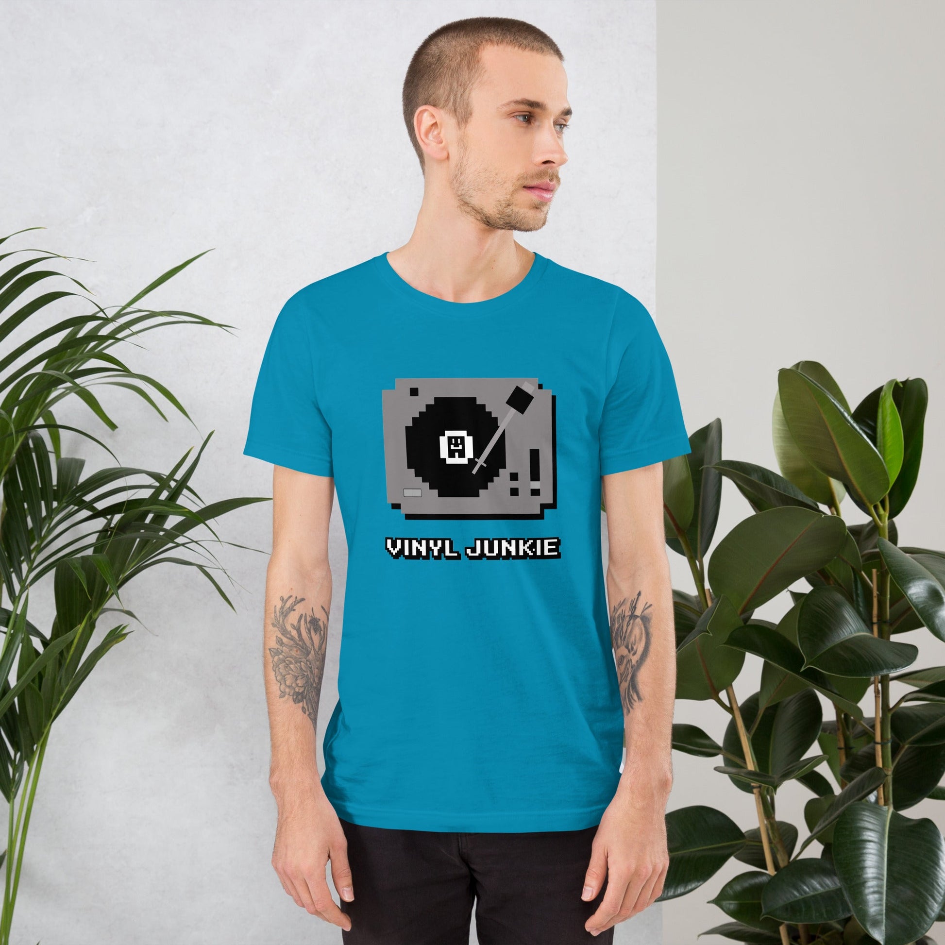 Docka Records Vinyl Junkie Unisex T-shirt - BeExtra! Apparel & More