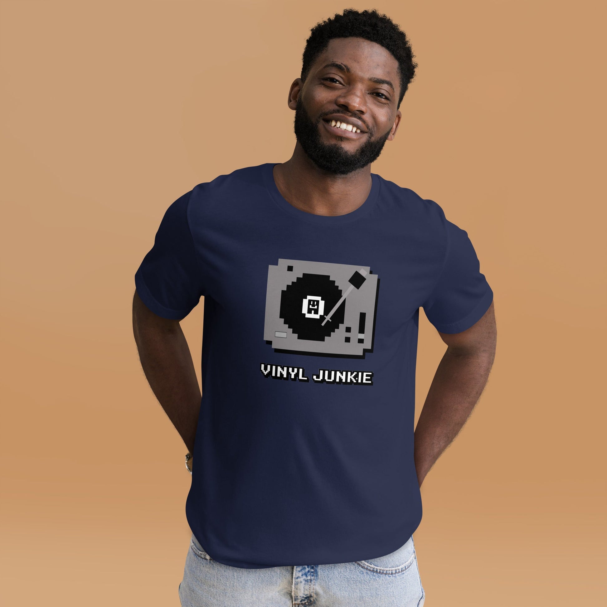 Docka Records Vinyl Junkie Unisex T-shirt - BeExtra! Apparel & More
