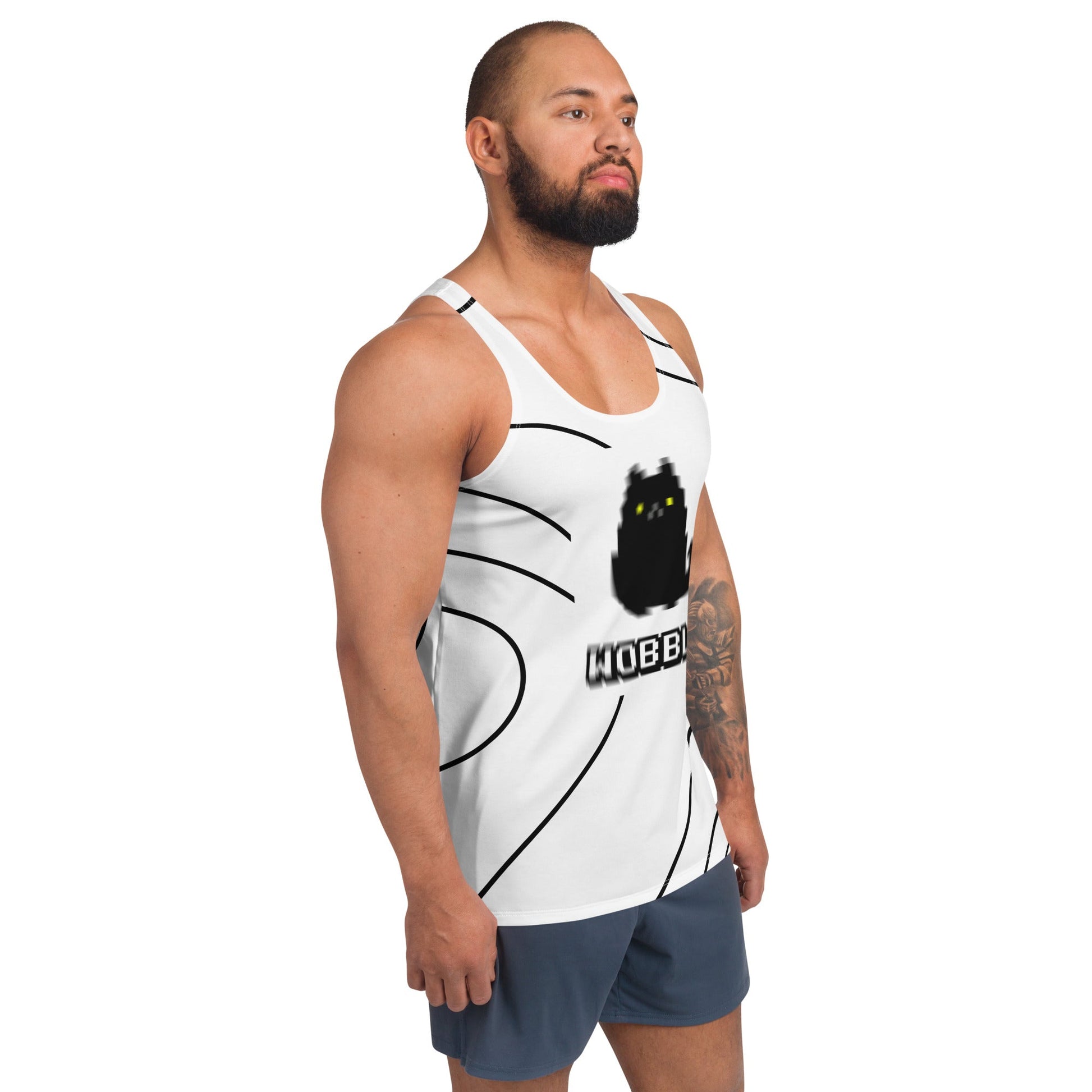 Docka Records Wobble Men's Tank Top - BeExtra! Apparel & More