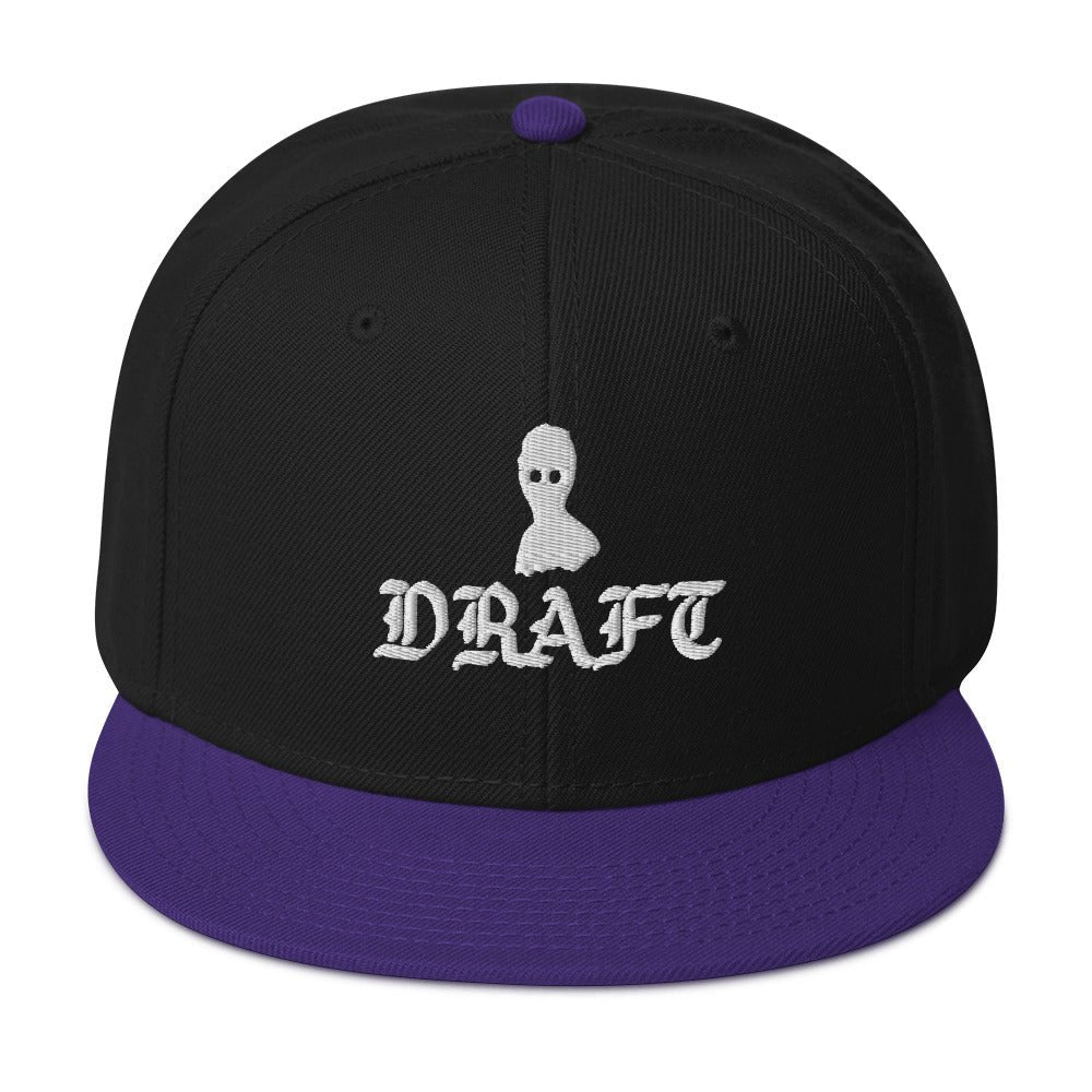 Draft Label Snapback Hat - BeExtra! Apparel & More