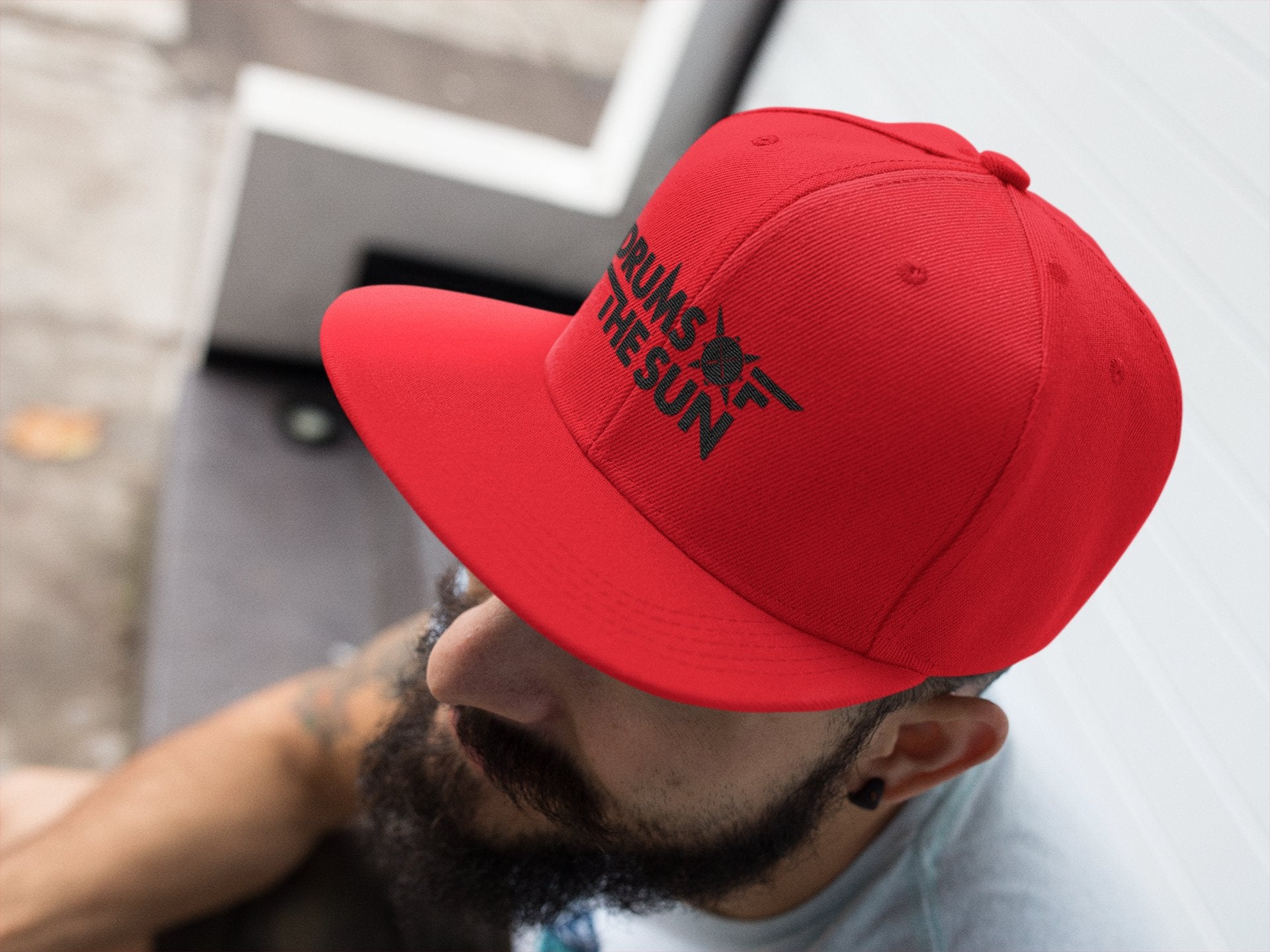 Drums of the Sun Classic Snapback Hat - BeExtra! Apparel & More