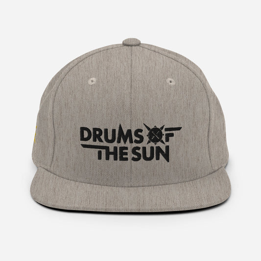 Drums of the Sun Classic Snapback Hat - BeExtra! Apparel & More