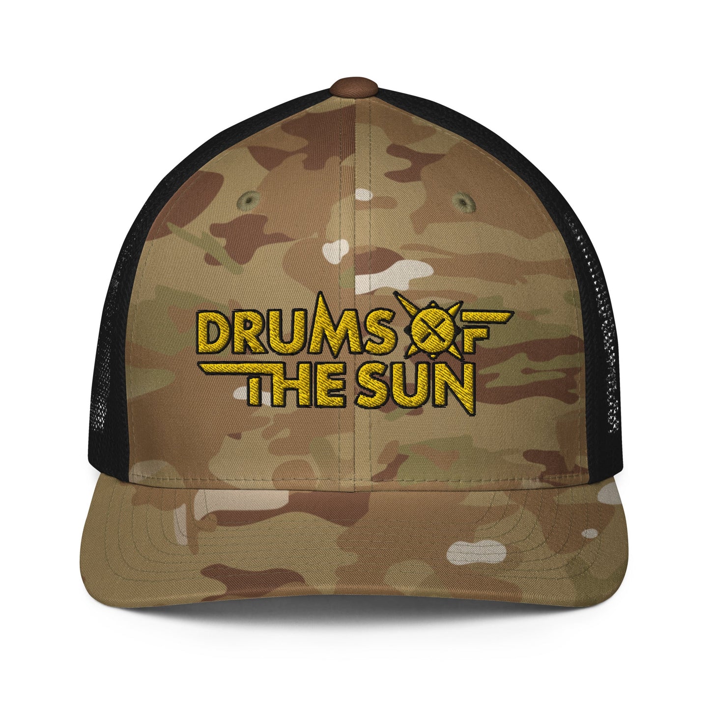 Drums of the Sun Closed-back trucker cap - BeExtra! Apparel & More