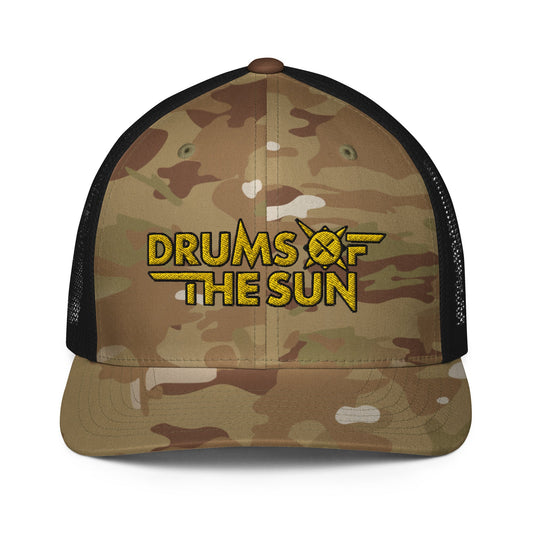 Drums of the Sun Closed-back trucker cap - BeExtra! Apparel & More