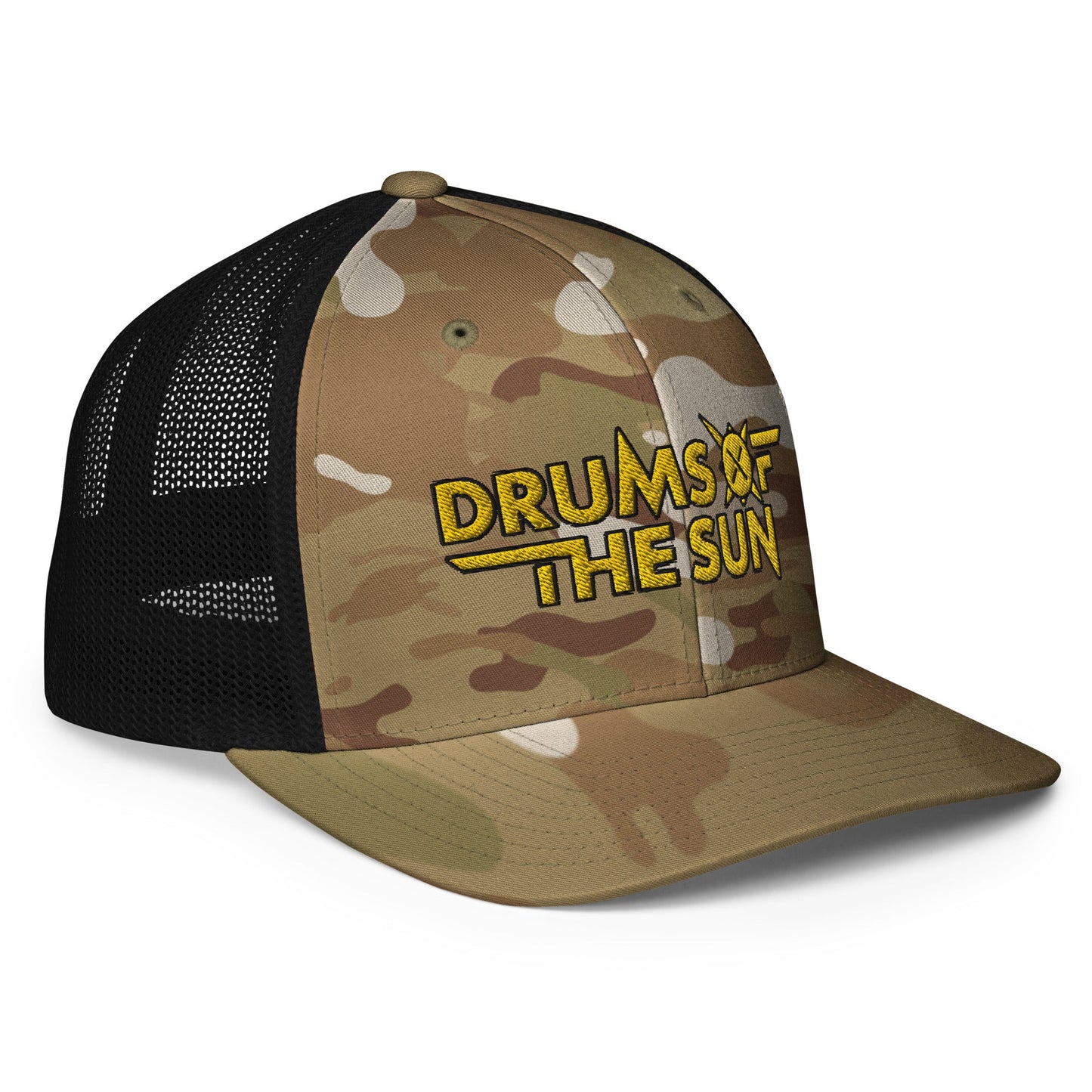 Drums of the Sun Closed-back trucker cap - BeExtra! Apparel & More