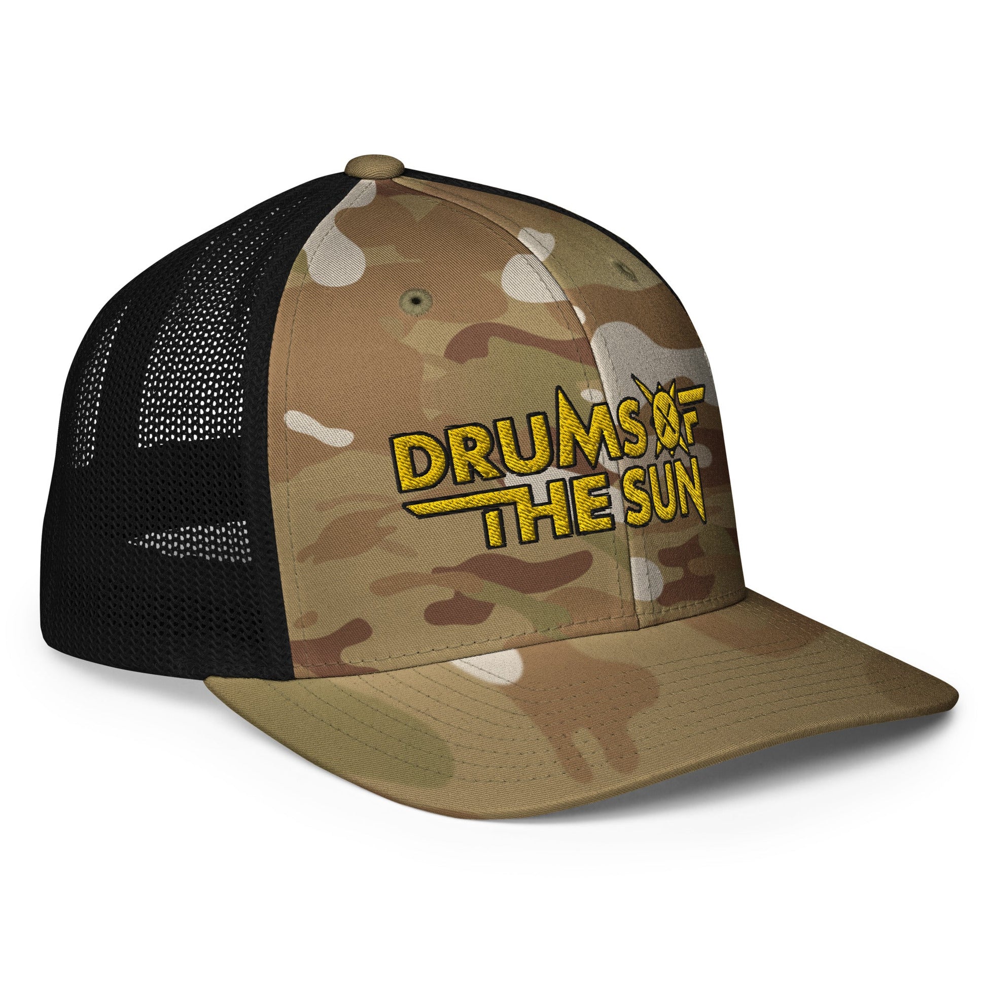 Drums of the Sun Closed-back trucker cap - BeExtra! Apparel & More