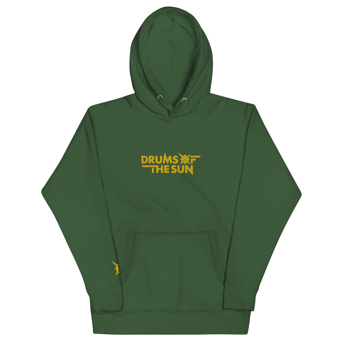 Drums of the Sun Embroidered Unisex Hoodie - BeExtra! Apparel & More