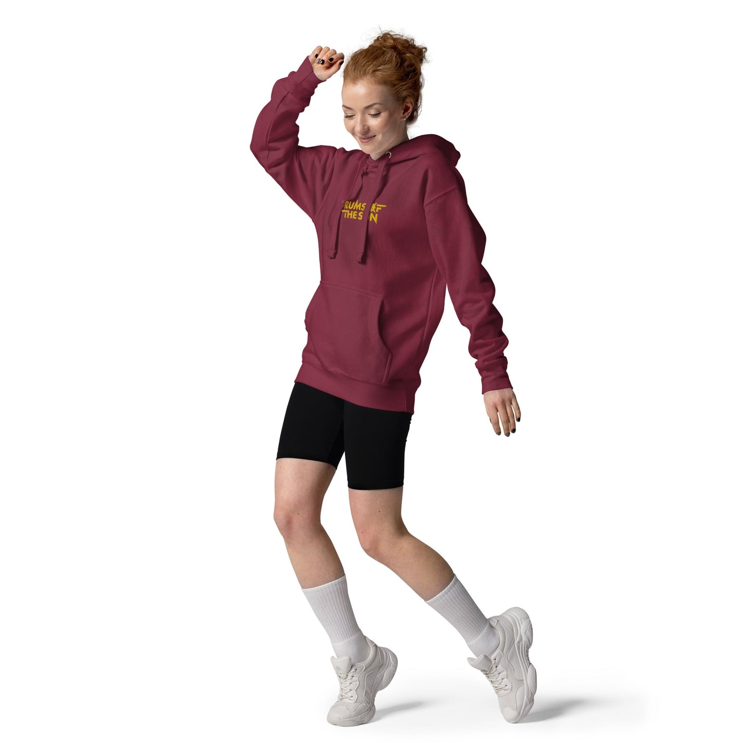 Drums of the Sun Embroidered Unisex Hoodie - BeExtra! Apparel & More