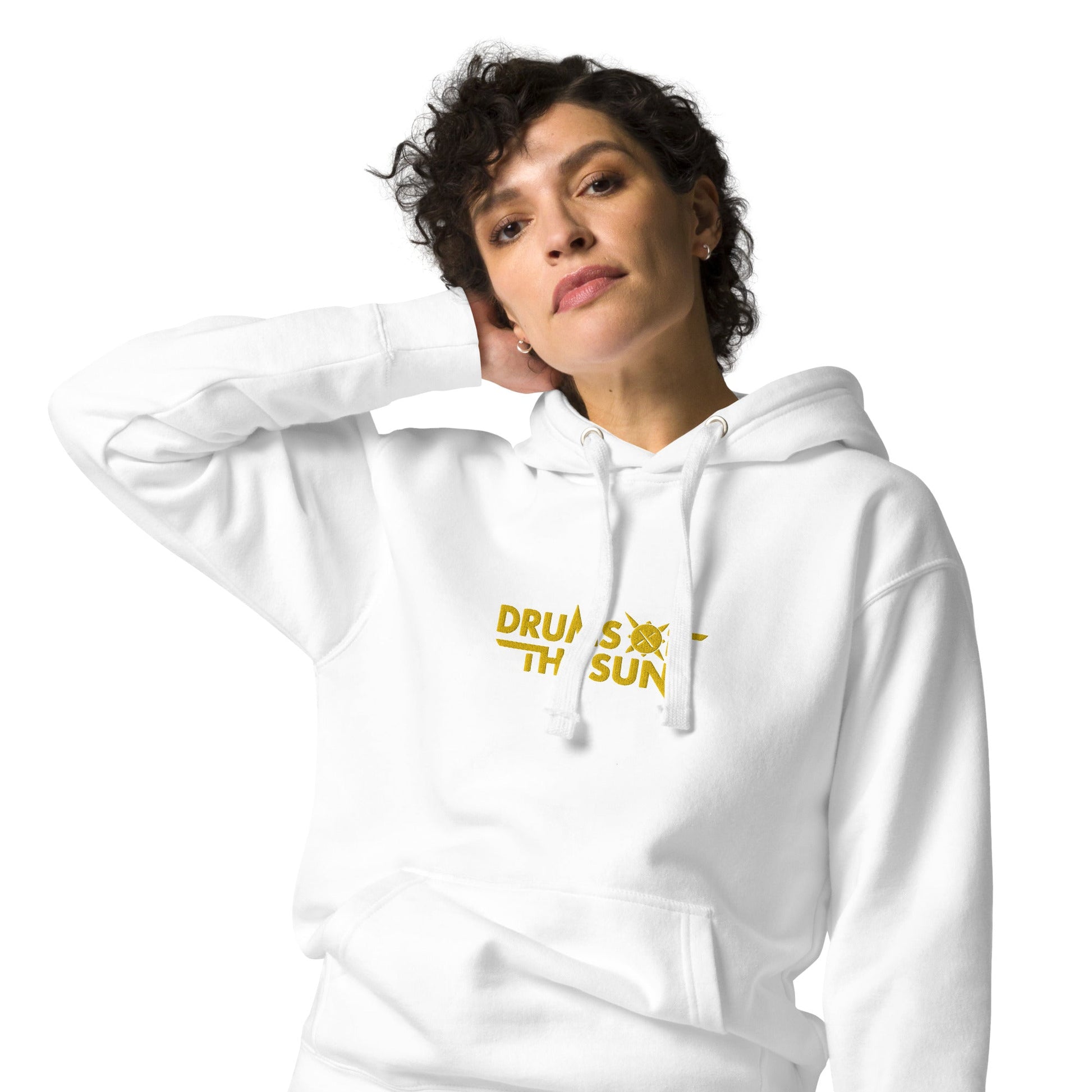 Drums of the Sun Embroidered Unisex Hoodie - BeExtra! Apparel & More