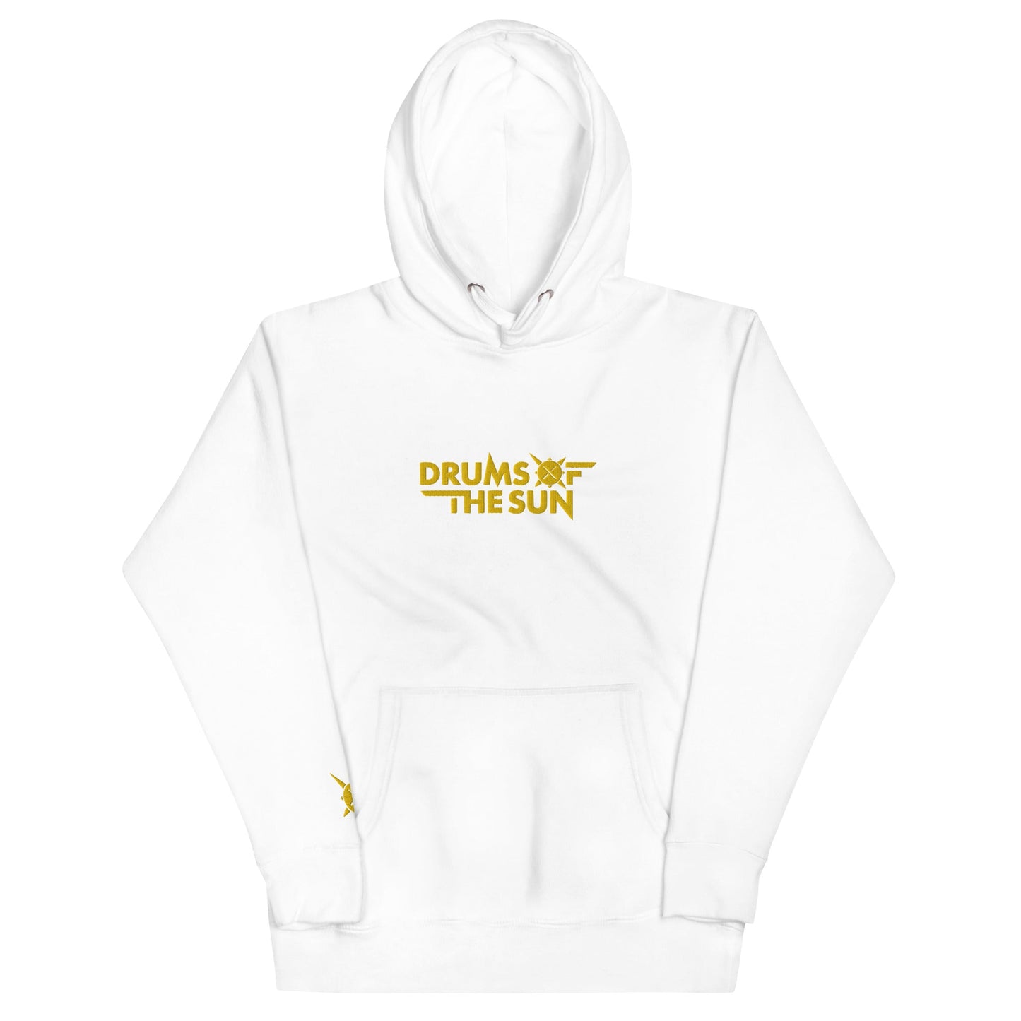 Drums of the Sun Embroidered Unisex Hoodie - BeExtra! Apparel & More