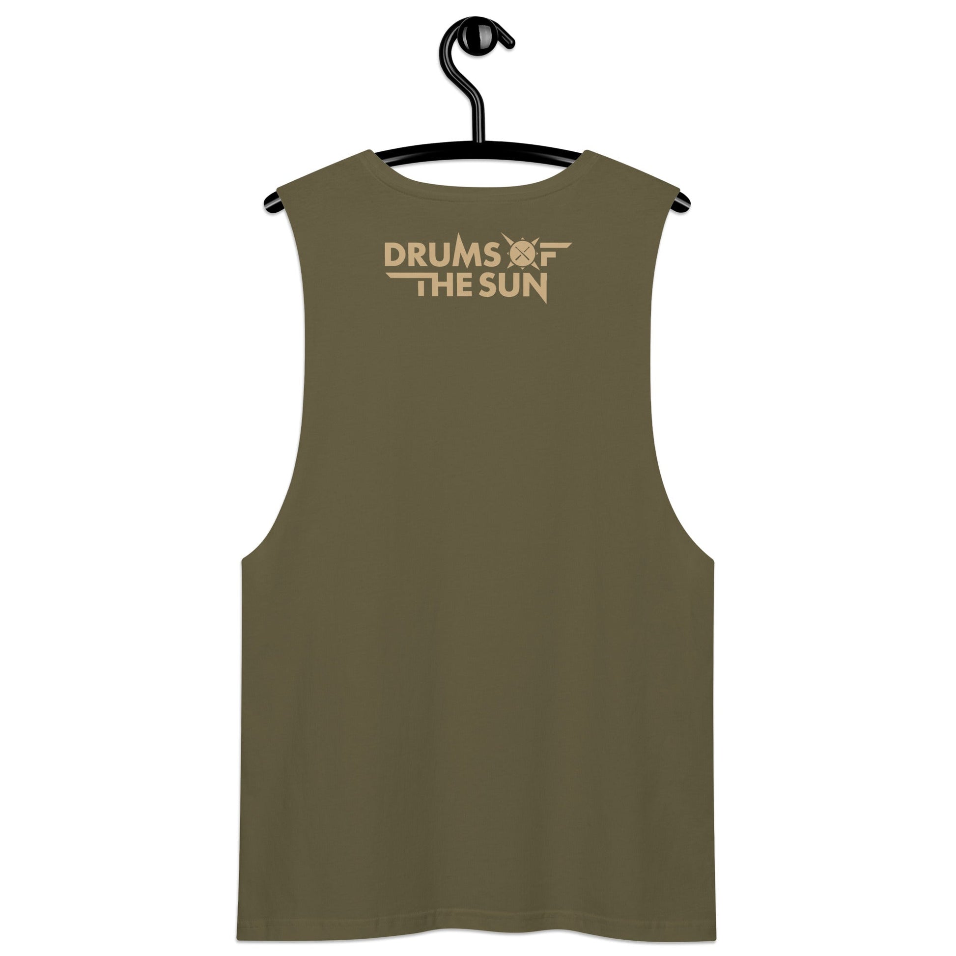 Drums of the Sun Men’s drop arm tank top - BeExtra! Apparel & More