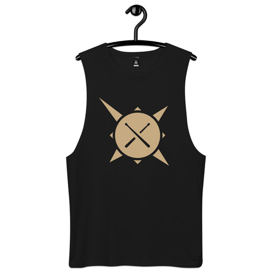 Drums of the Sun Men’s drop arm tank top - BeExtra! Apparel & More