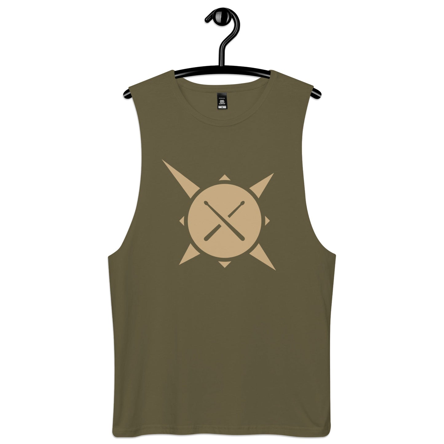 Drums of the Sun Men’s drop arm tank top - BeExtra! Apparel & More